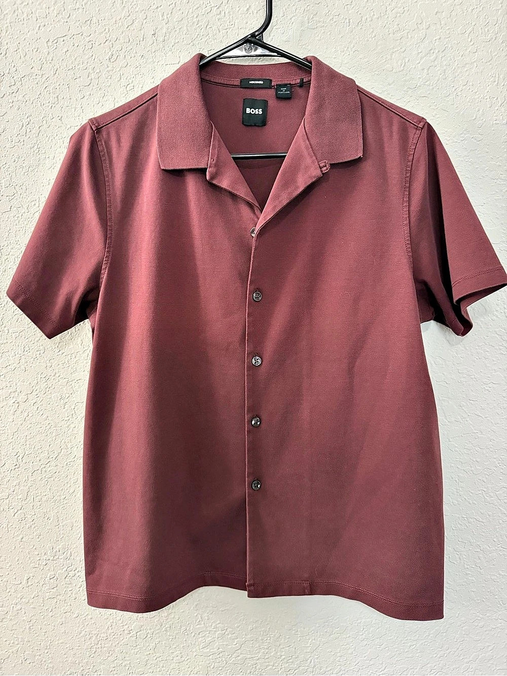 BOSS Men’s Short Sleeve Shirt Size Small